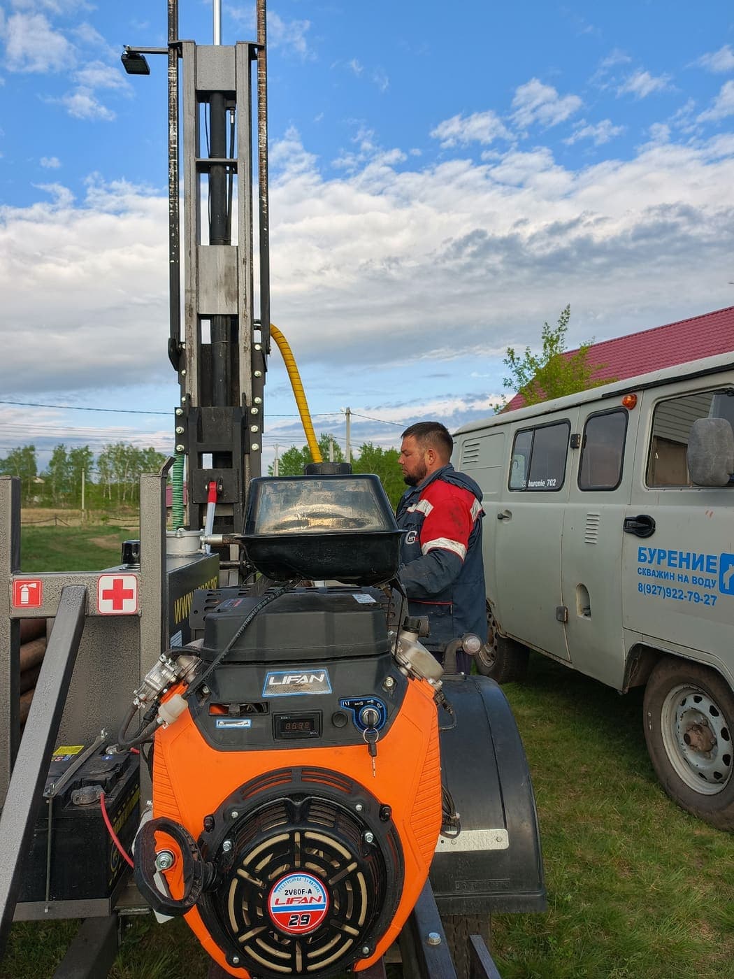 Установка на объекте в Исмаилово